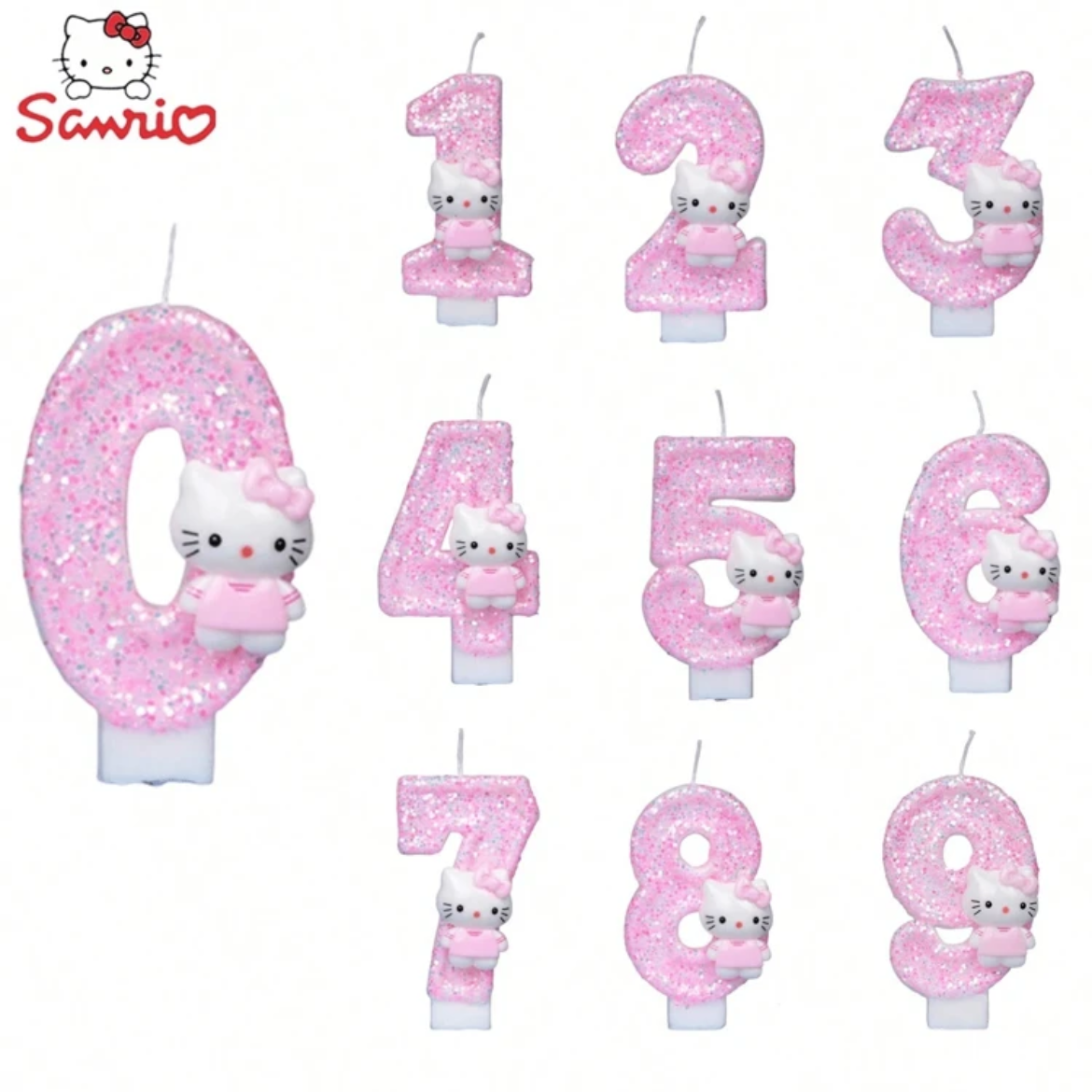 hello kitty birthday candle