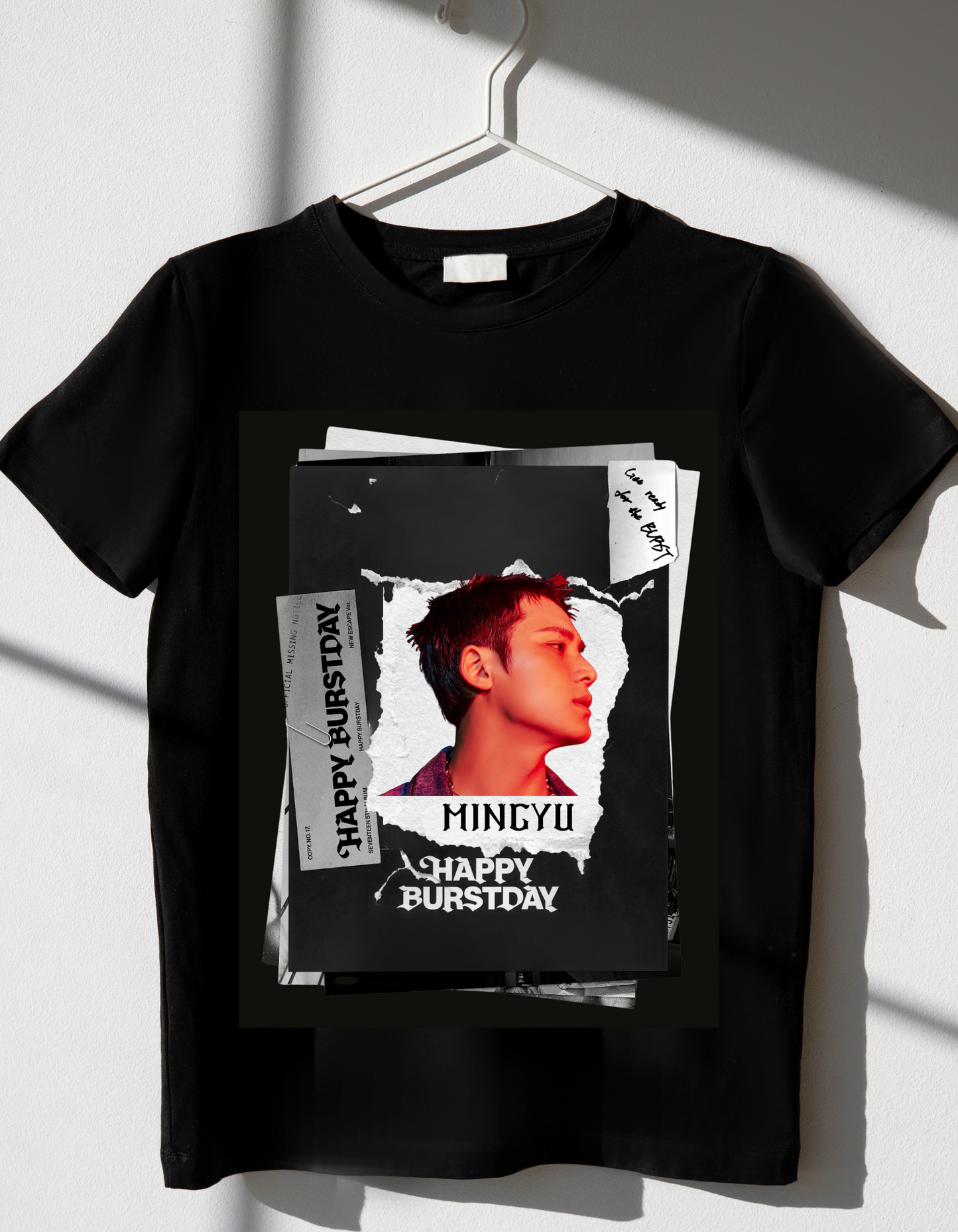 Mingyu - Seventeen Happy Burstday Tshirt