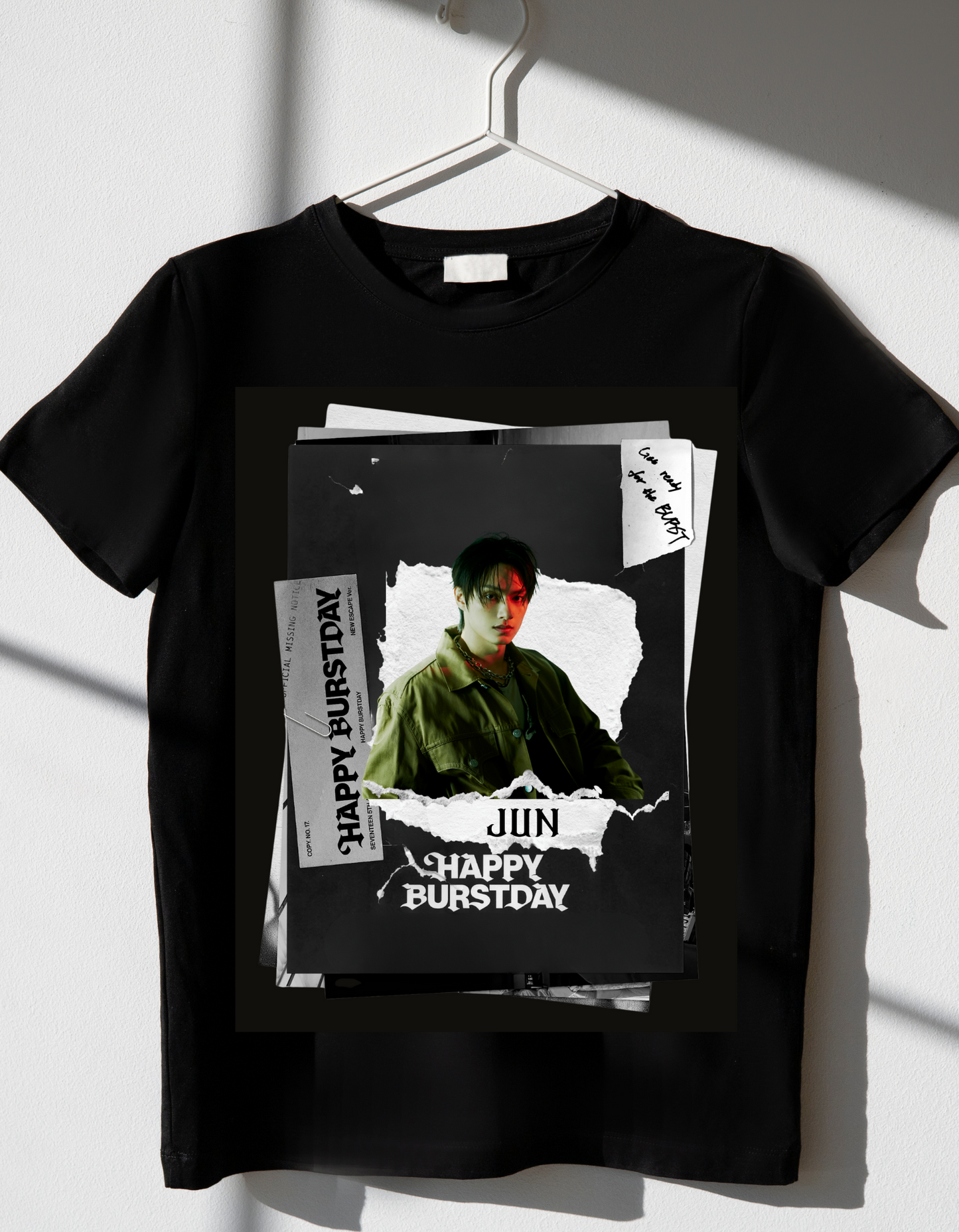 Jun - Seventeen Happy Burstday Tshirt