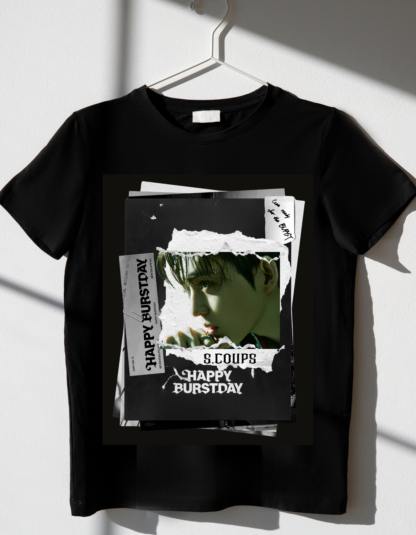 S Coups - Seventeen Happy Burstday Tshirt
