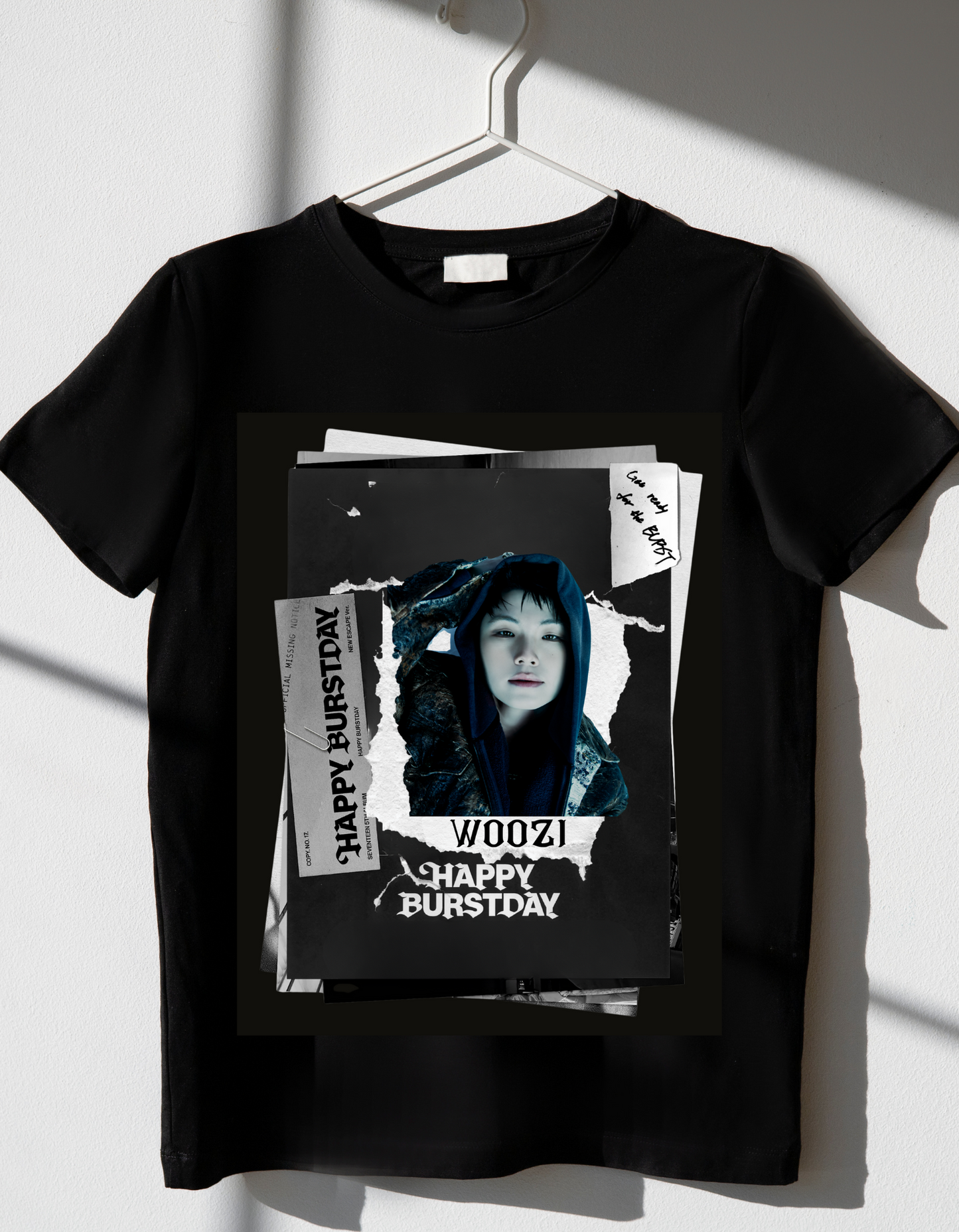 Woozi - Seventeen Happy Burstday Tshirt