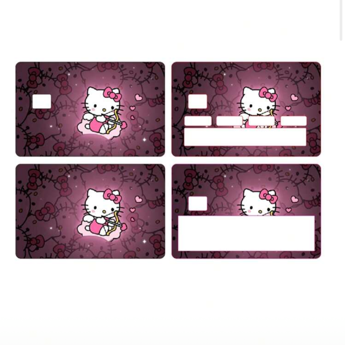 hello kitty bank card cover