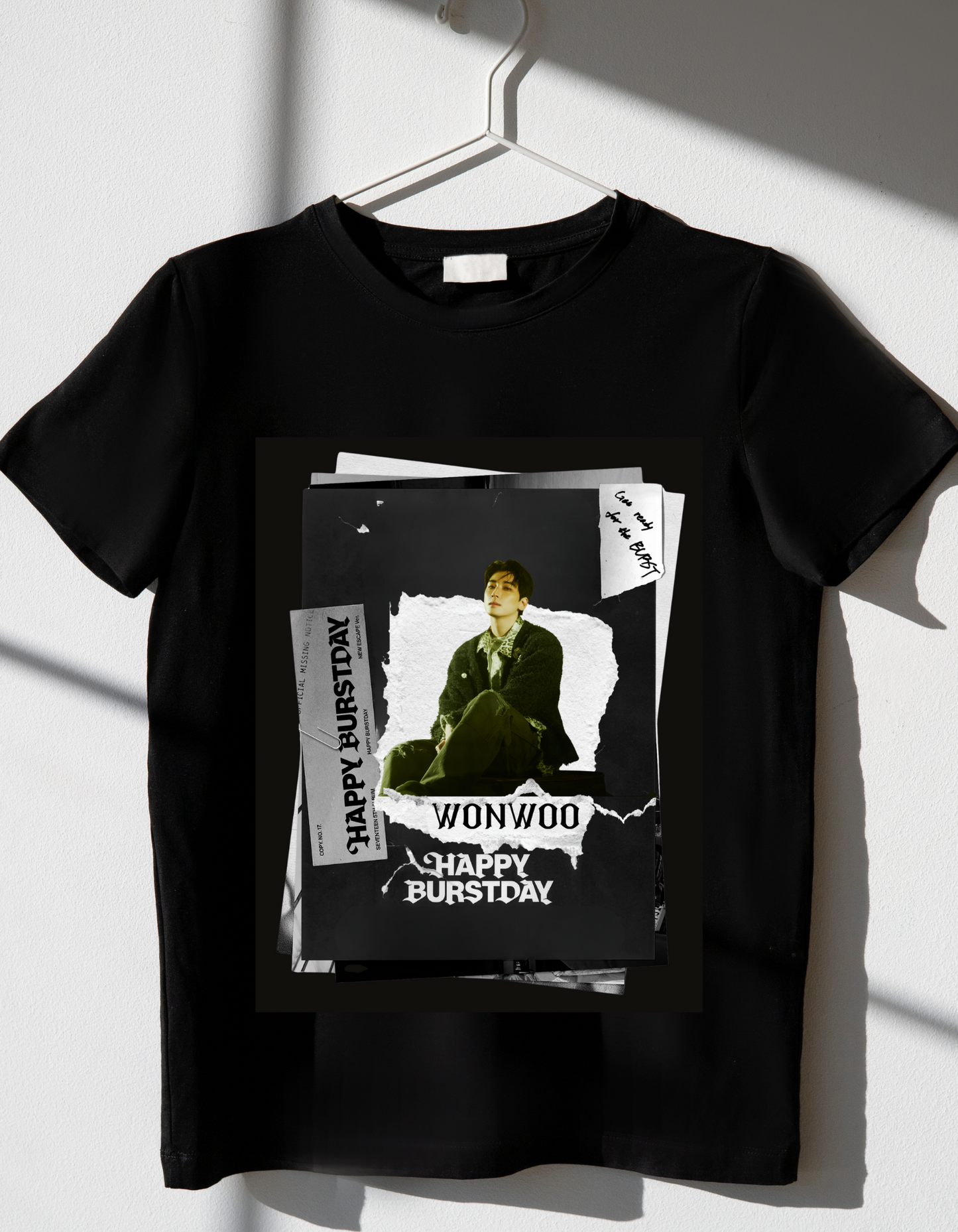 Wonwoo - Seventeen Happy Burstday Tshirt