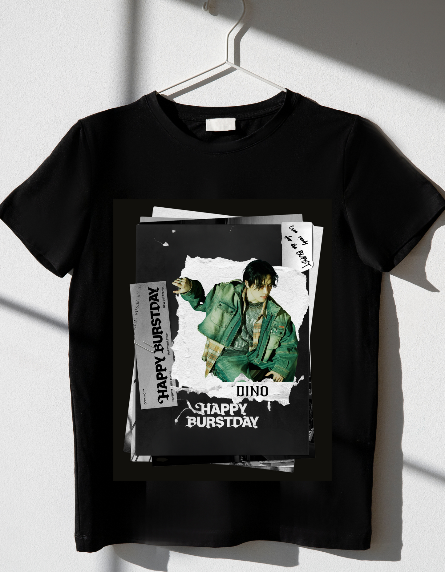 Dino - Seventeen Happy Burstday Tshirt