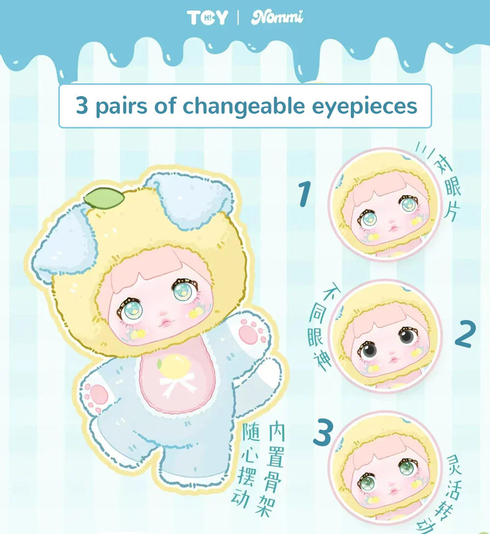 Nommi-V3 Interesting Fruits Series Plush