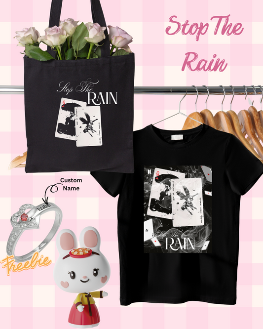 Stop the Rain: Tablo x RM Bundle — T-Shirt, Tote & Free Ring