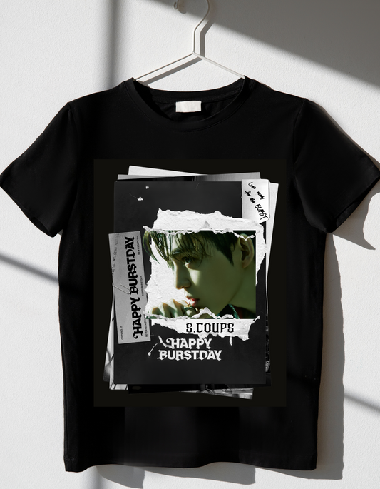S Coups - Seventeen Happy Burstday Tshirt