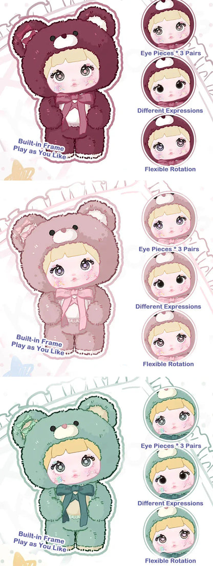 NOMMI 400% - Good Night Bear Plush Series