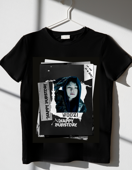 Woozi - Seventeen Happy Burstday Tshirt