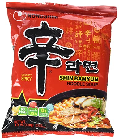 NONG SHIM Spicy Mushroom and Beef Instant Noodles