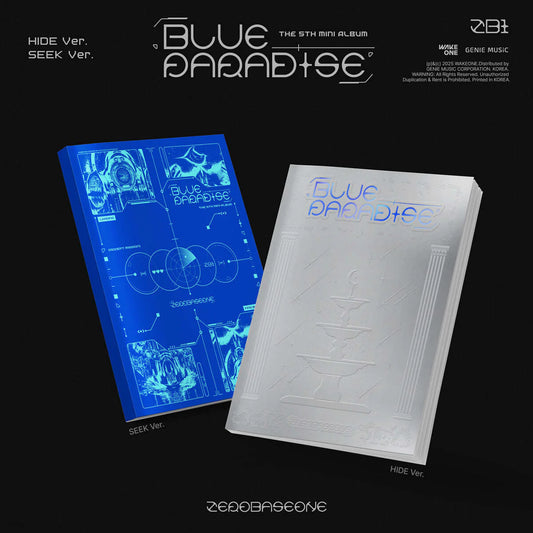 ZEROBASEONE - BLUE PARADISE 5TH MINI ALBUM YES24 SHOW CASE GIFT STANDARD RANDOM